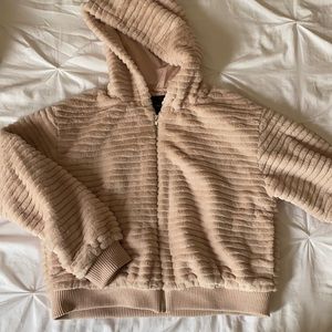 Forever 21 Plush Fuzzy Jacket